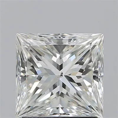 1.71ct I SI2 Excellent Cut Princess Diamond