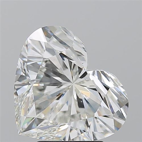 4.26ct J SI1 Rare Carat Ideal Cut Heart Diamond
