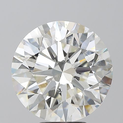 6.01ct J SI1 Rare Carat Ideal Cut Round Diamond