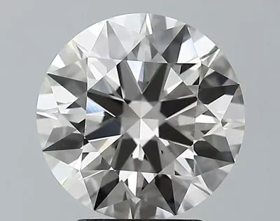 2.63ct I VVS2 Rare Carat Ideal Cut Round Lab Grown Diamond