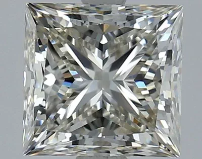 2.50ct J VVS2 Rare Carat Ideal Cut Princess Diamond