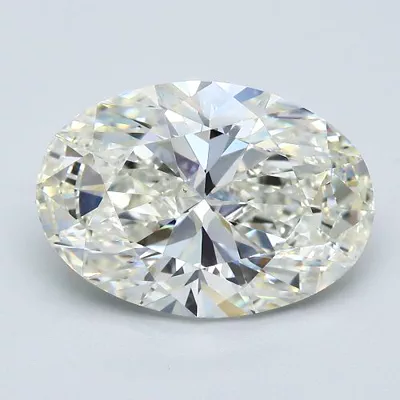 5.20ct K VS1 Rare Carat Ideal Cut Oval Diamond