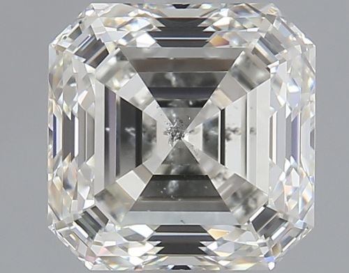 2.02ct J SI2 Rare Carat Ideal Cut Asscher Diamond