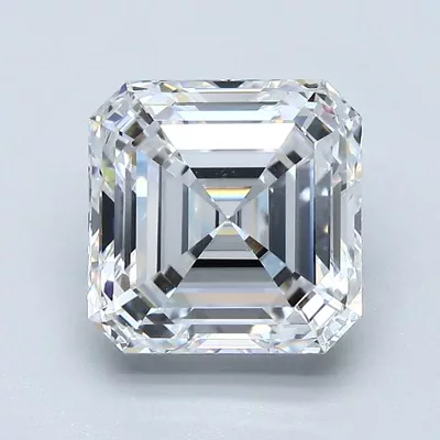 3.51ct D VS1 Excellent Cut Asscher Diamond