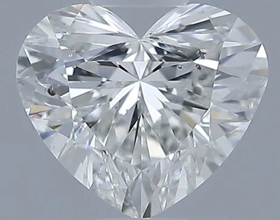 0.90ct H SI2 Rare Carat Ideal Cut Heart Diamond