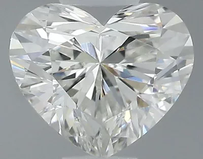 0.53ct I SI1 Rare Carat Ideal Cut Heart Diamond