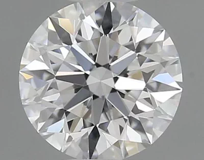 0.39ct D FL Rare Carat Ideal Cut Round Diamond