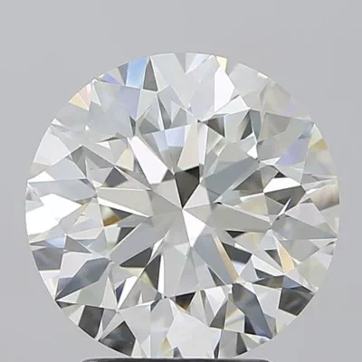 3.00ct J VVS2 Rare Carat Ideal Cut Round Diamond