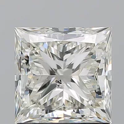1.54ct K SI2 Rare Carat Ideal Cut Princess Diamond