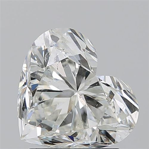 2.03ct J SI2 Rare Carat Ideal Cut Heart Diamond