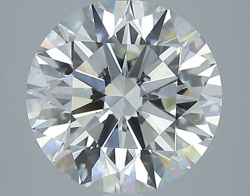 3.51ct I VS2 Rare Carat Ideal Cut Round Diamond