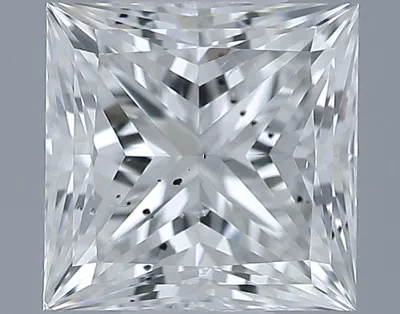 0.60ct I SI2 Rare Carat Ideal Cut Princess Diamond
