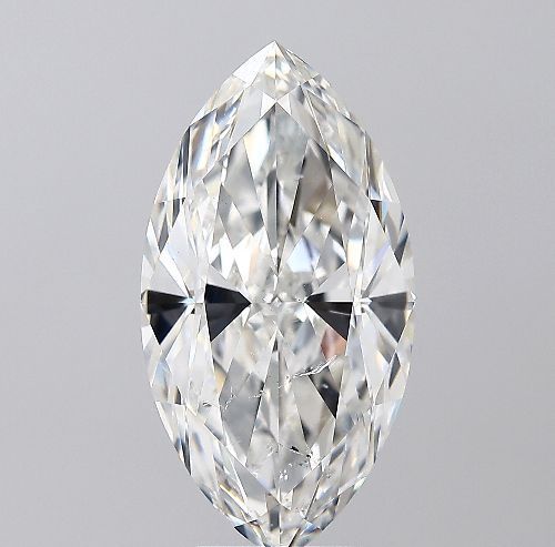 5.01ct G SI2 Rare Carat Ideal Cut Marquise Diamond