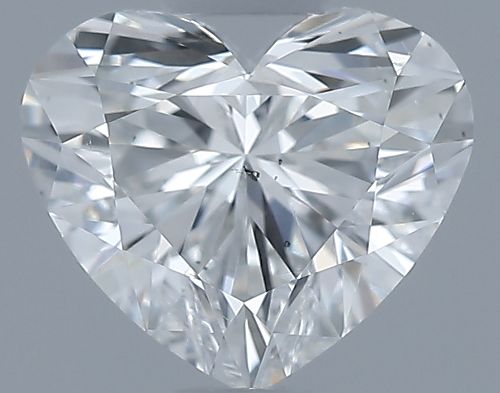0.74ct F SI1 Rare Carat Ideal Cut Heart Diamond