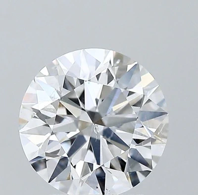 2.31ct E SI2 Rare Carat Ideal Cut Round Diamond