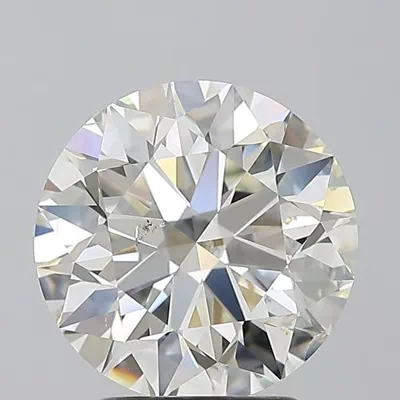 2.73ct J SI2 Excellent Cut Round Diamond
