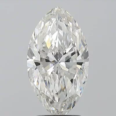 2.50ct H SI2 Rare Carat Ideal Cut Marquise Diamond
