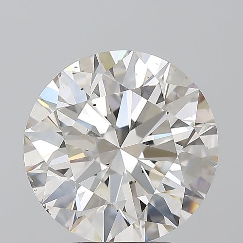 4.01ct J SI1 Rare Carat Ideal Cut Round Diamond