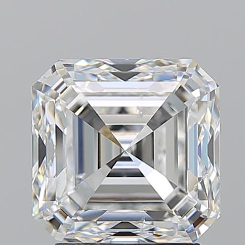 3.01ct G SI1 Very Good Cut Asscher Diamond