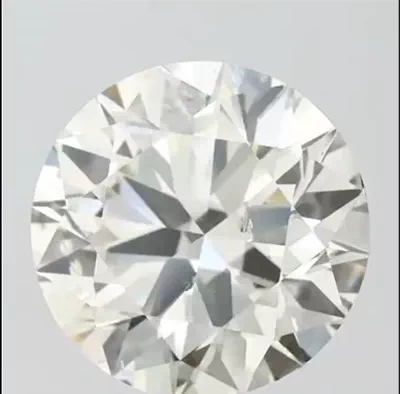 3.00ct K SI1 Rare Carat Ideal Cut Round Diamond