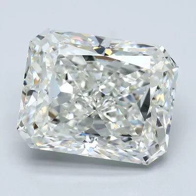 8.01ct I VS2 Rare Carat Ideal Cut Radiant Diamond