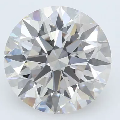 2.76ct H VS2 Rare Carat Ideal Cut Round Lab Grown Diamond