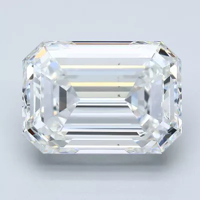 8.02ct H VS2 Excellent Cut Emerald Diamond