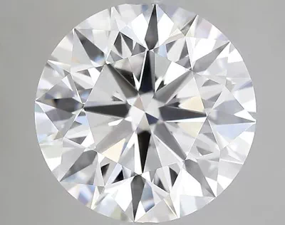 5.51ct E VS1 Rare Carat Ideal Cut Round Diamond