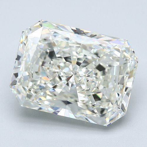 7.23ct K SI1 Rare Carat Ideal Cut Radiant Diamond