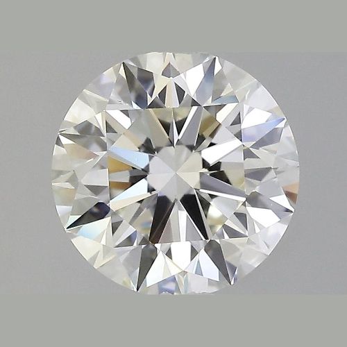 3.03ct J VVS2 Rare Carat Ideal Cut Round Diamond
