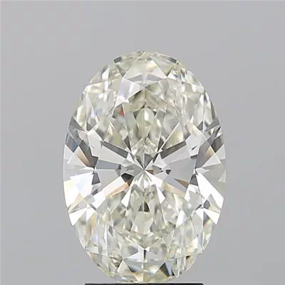 3.05ct K VVS1 Rare Carat Ideal Cut Oval Diamond