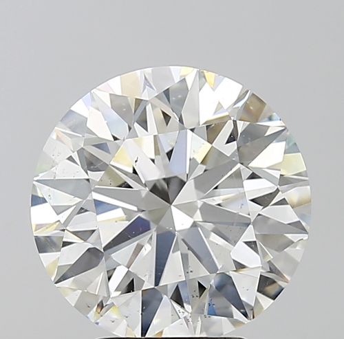 4.03ct G SI2 Rare Carat Ideal Cut Round Diamond