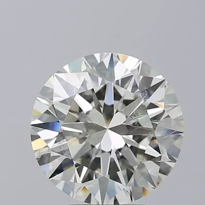 5.50ct J SI2 Rare Carat Ideal Cut Round Diamond