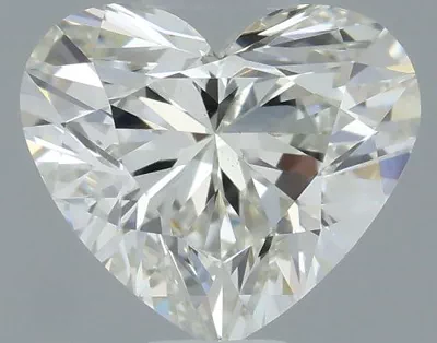 0.51ct K VS2 Rare Carat Ideal Cut Heart Diamond