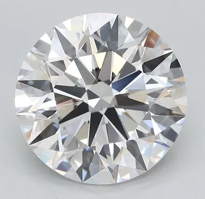 7.15ct D FL Rare Carat Ideal Cut Round Lab Grown Diamond