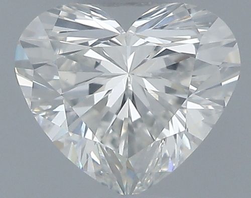 0.53ct H SI1 Rare Carat Ideal Cut Heart Diamond