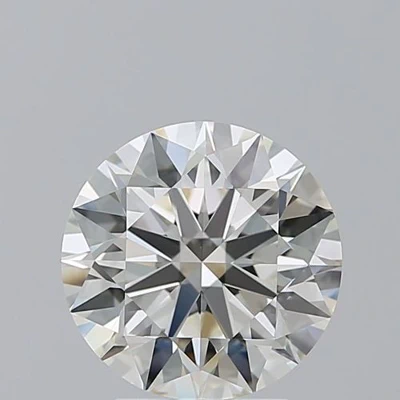 3.51ct J VS2 Rare Carat Ideal Cut Round Diamond