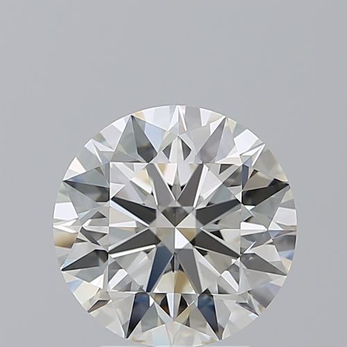 3.51ct J VS2 Rare Carat Ideal Cut Round Diamond