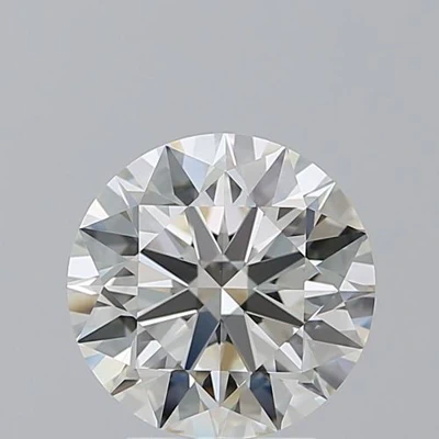 3.51ct J VS2 Rare Carat Ideal Cut Round Diamond