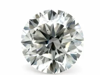 3.40ct F VS2 Rare Carat Ideal Cut Round Diamond