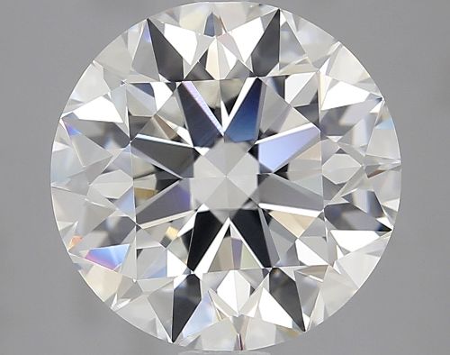 4.10ct D VS2 Rare Carat Ideal Cut Round Diamond