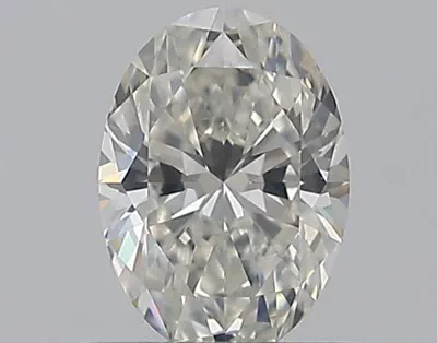 0.54ct H SI1 Rare Carat Ideal Cut Oval Diamond