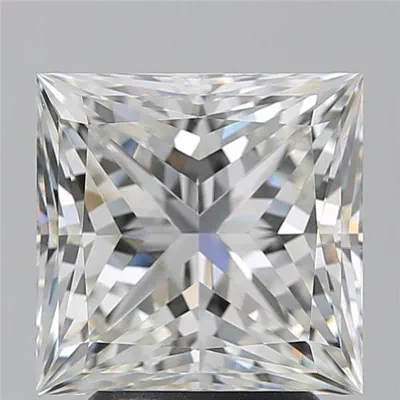 3.53ct J VS1 Rare Carat Ideal Cut Princess Diamond