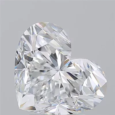 3.50ct D VS2 Rare Carat Ideal Cut Heart Diamond