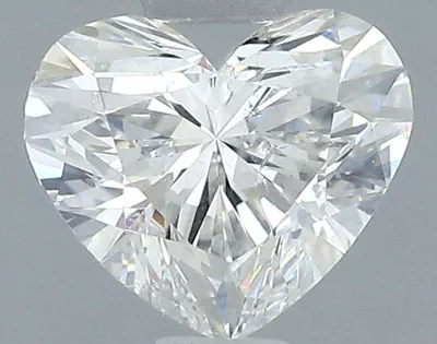 0.61ct H SI2 Rare Carat Ideal Cut Heart Diamond