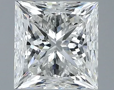 1.50ct J SI1 Very Good Cut Princess Diamond
