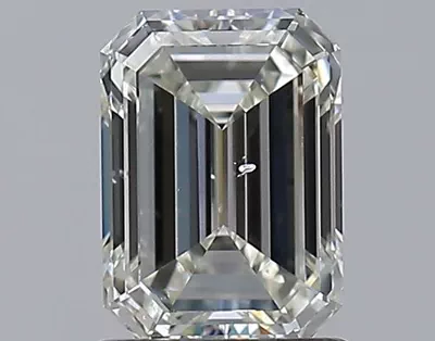 1.20ct J SI2 Rare Carat Ideal Cut Emerald Diamond