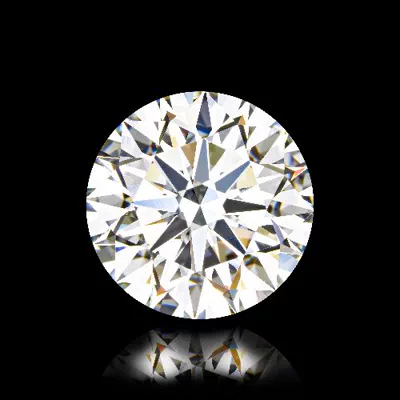 3.53ct H VVS2 Rare Carat Ideal Cut Round Diamond