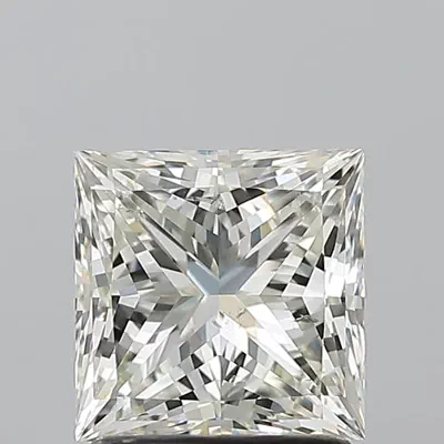 1.70ct K SI2 Excellent Cut Princess Diamond