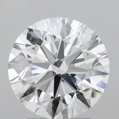 3.03ct D FL Rare Carat Ideal Cut Round Diamond